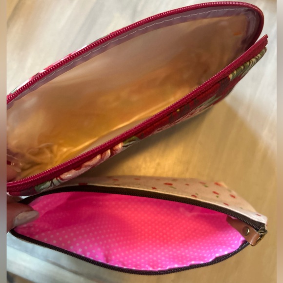 Travel Bag Set TecUnite Pen Case Pencil Bag Canvas Cosmetic Makeup Bag Lifestyle - Picture 9 of 15